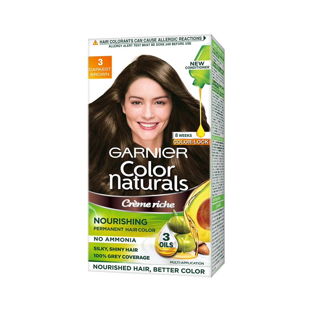 GARNIER HYAIR COLOR DARKISH BROWN 3             